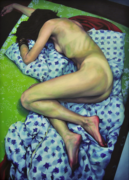 The moment after Katarina- oil on canvas-  100cm x 140cm